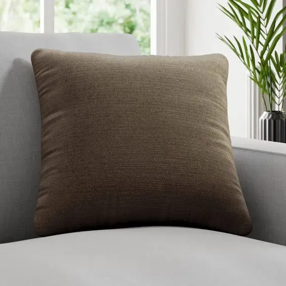 Textured Cushion Cover - Khaki, Recycled Polyester