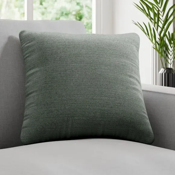 Textured Cushion Cover - Kingfisher, Polyester