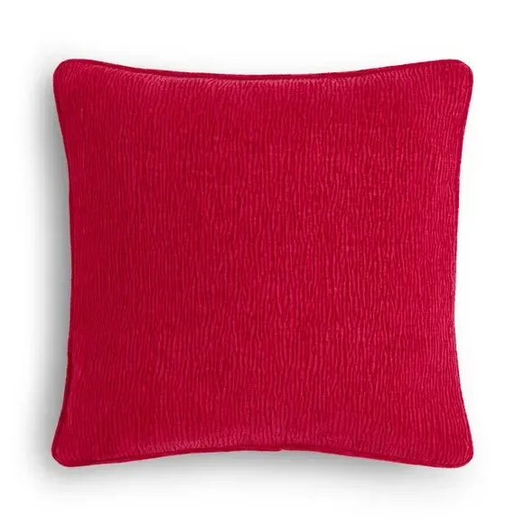 Textured Cushion Cover - Magenta, Chenille