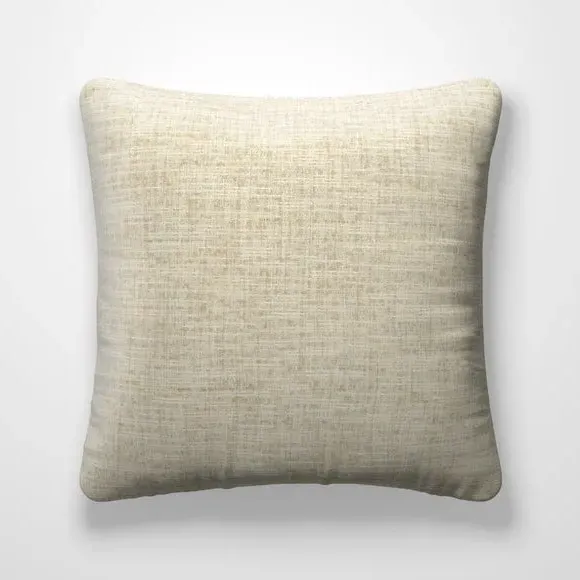 Textured Cushion Cover - Natural, Recycled Fabric