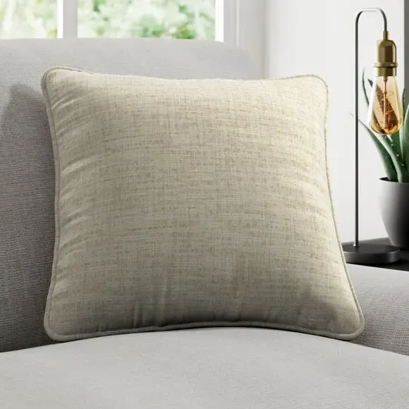 Textured Cushion Cover - Natural, Recycled Fabric