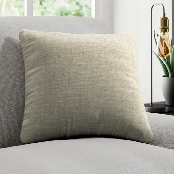 Textured Cushion Cover - Natural, Recycled Fabric