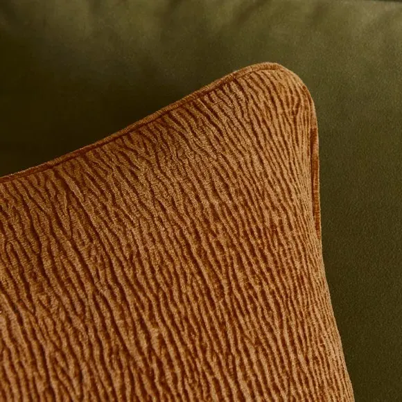Textured Cushion Cover - Pecan, Chenille