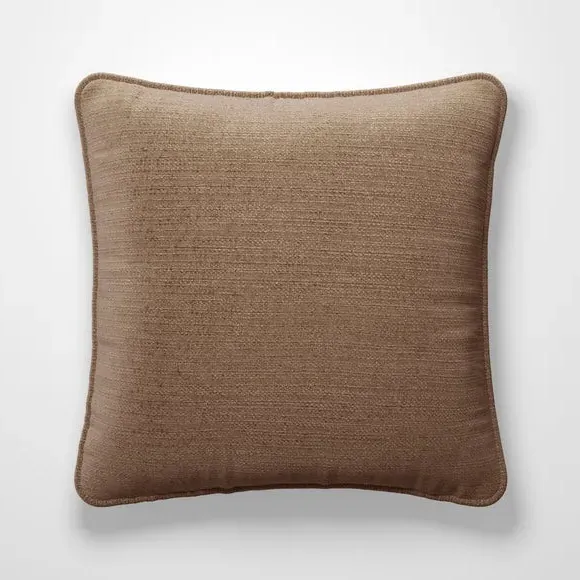 Textured Cushion Cover - Pecan, Recycled Polyester