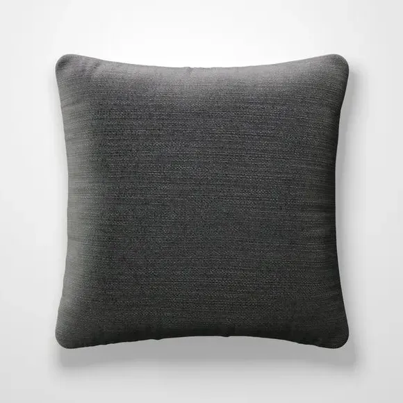 Textured Cushion Cover - Raven, Recycled Polyester