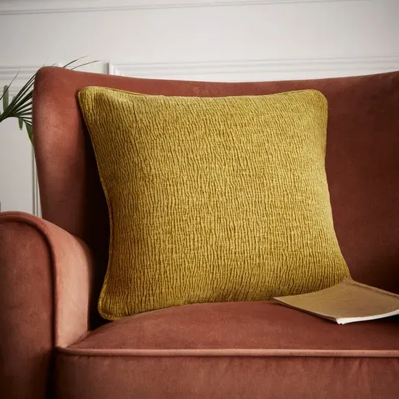 Textured Cushion Cover - Spiced Pear, Chenille