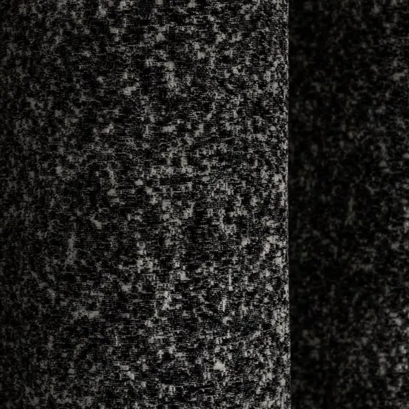Textured Eyelet Curtains - Black, Velvet