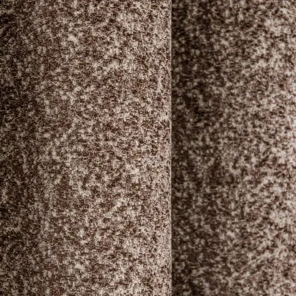 Textured Eyelet Curtains - Fawn, Velvet