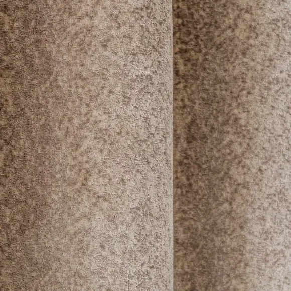 Textured Eyelet Curtains - Natural, Velvet