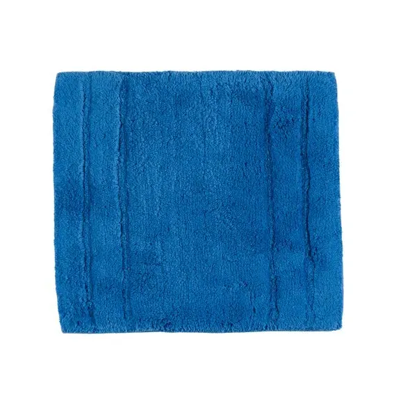 Textured Stripe Shower Mat - Cornflower, Cotton