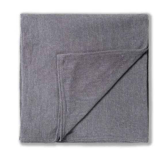 Textured Throw Blanket - Grey, Chenille