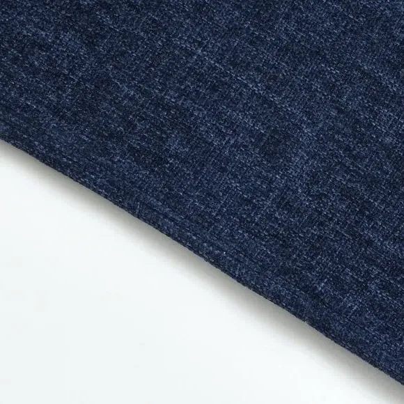 Textured Throw Blanket - Navy, Chenille
