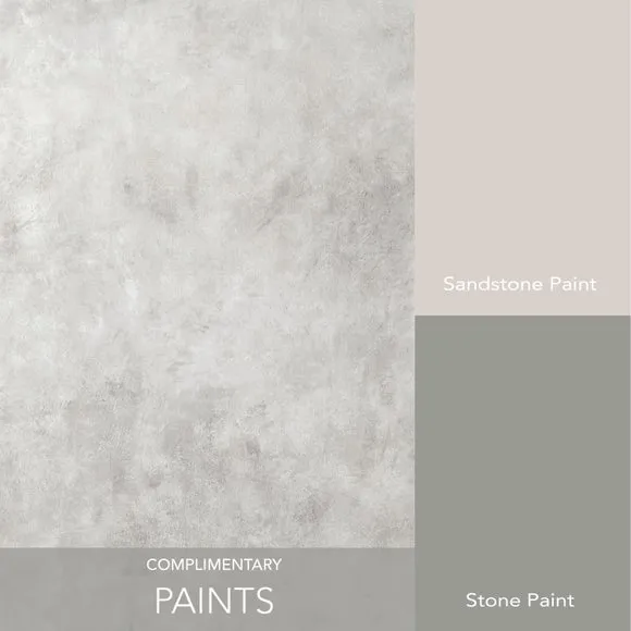 Textured Wallpaper Industrial Design - Grey