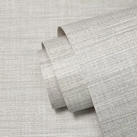 Textured Wallpaper with Fabric Effect - Natural