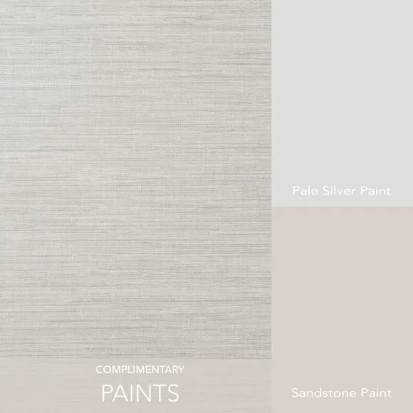 Textured Wallpaper with Fabric Effect - Natural