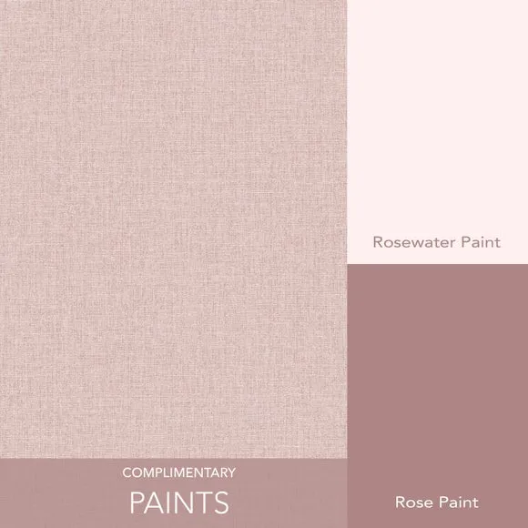 Textured Wallpaper with Matt Finish - Blush