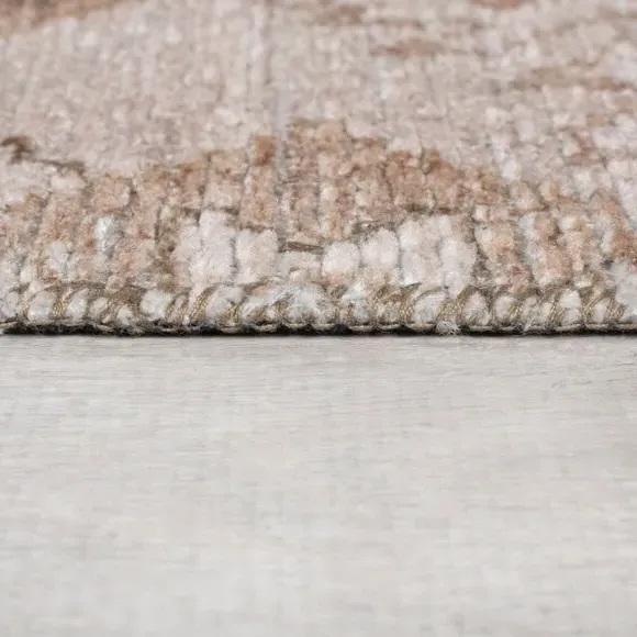 Textured Washable Rug - Multicoloured