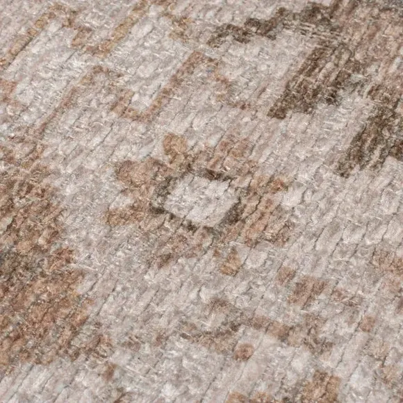 Textured Washable Rug - Multicoloured