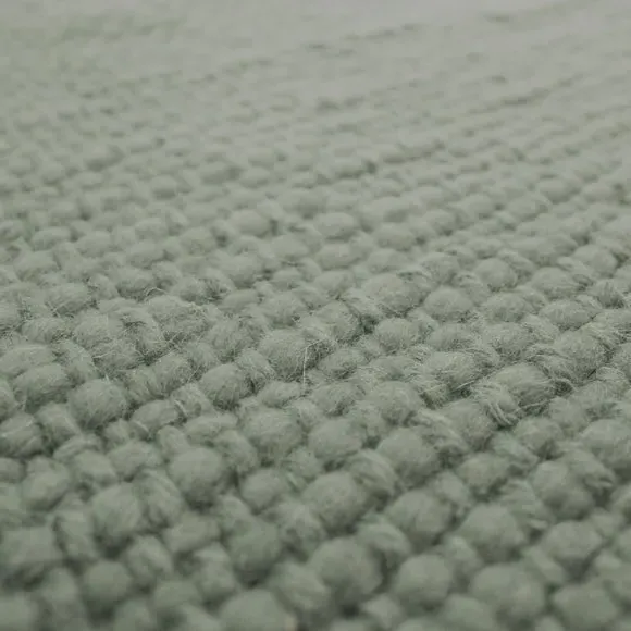 Textured Weave Rug - Sage, Wool
