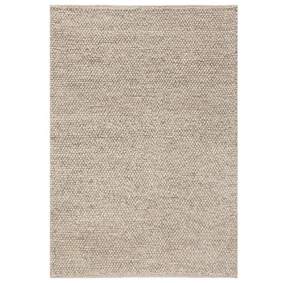 Textured Wool Rug - Natural, Wool Blend