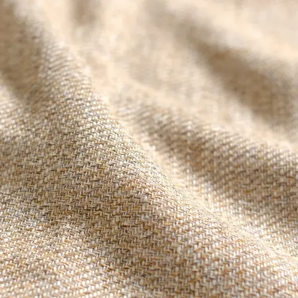 Thermal Door Curtain with Eyelets - Dark Sand