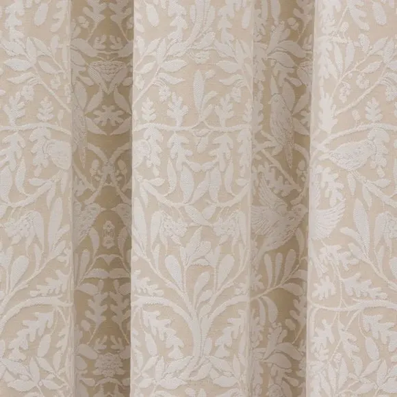Thermal Eyelet Door Curtain - Natural, Chenille