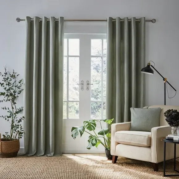 Thermal Lined Cushion - Sage, Chenille