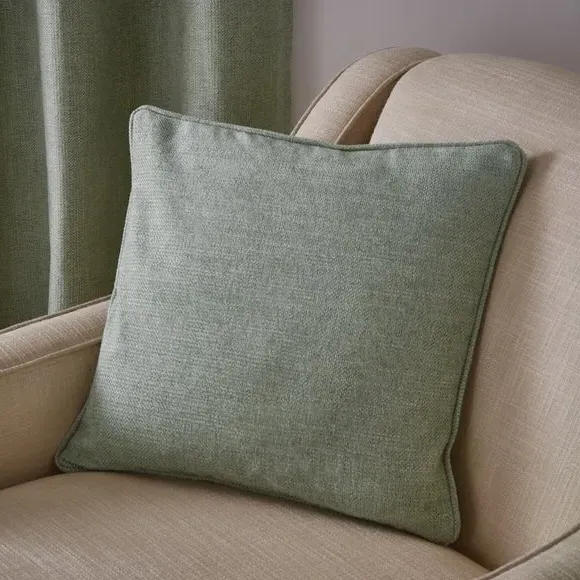 Thermal Lined Cushion - Sage, Chenille
