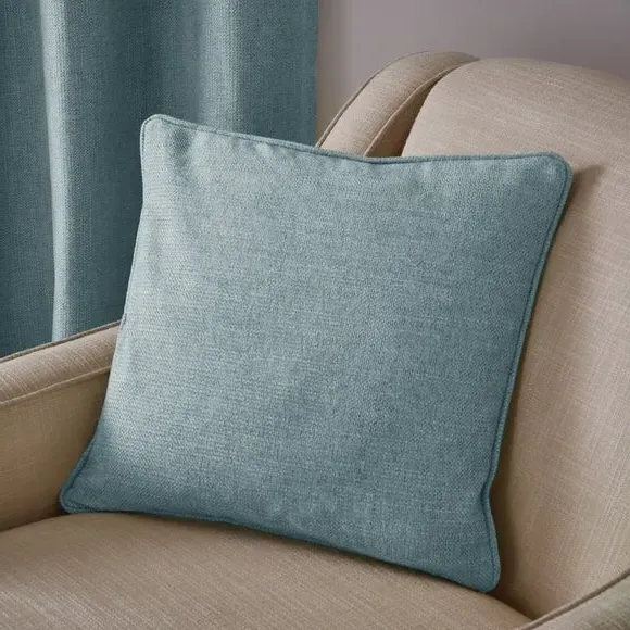 Thermal Lined Cushion - Seafoam, Chenille