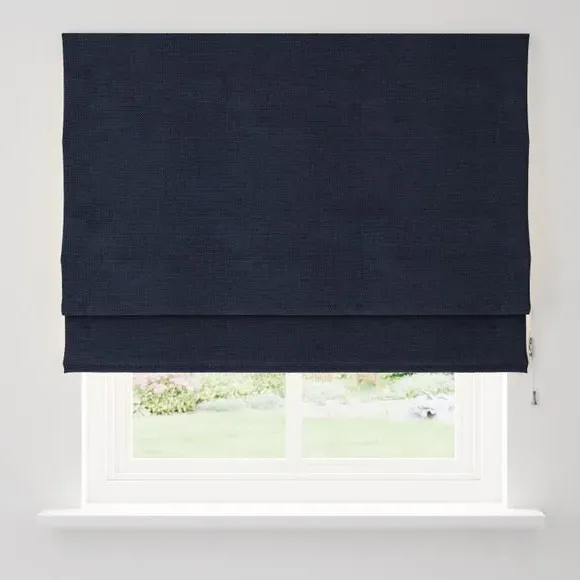 Thermal Roman Blind - Navy