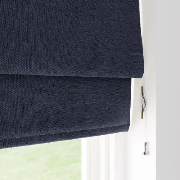 Thermal Roman Blind - Navy