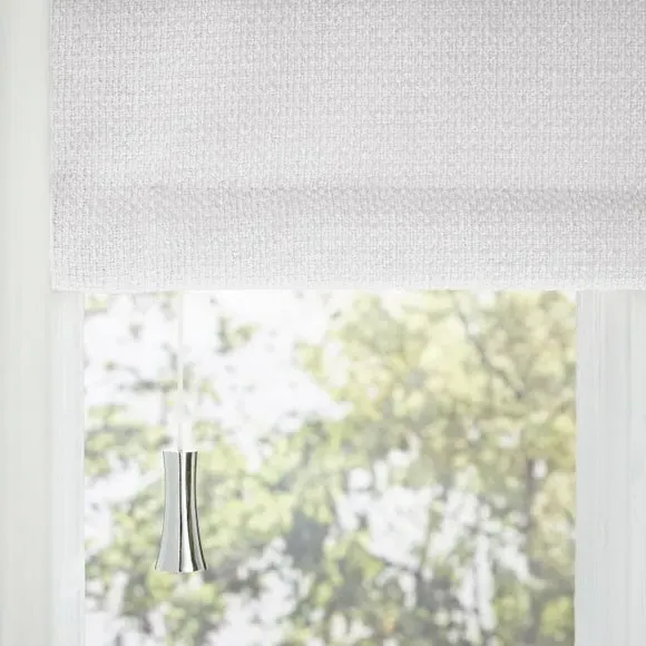 Thermal Roman Blind - White