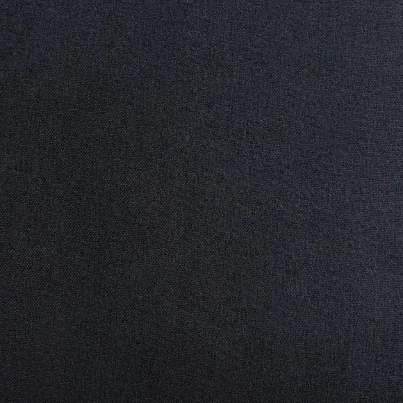 Throw Cushion with Self-Piping - Black