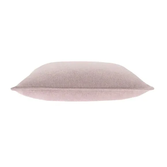 Throw Cushion with Self-Piping - Blush