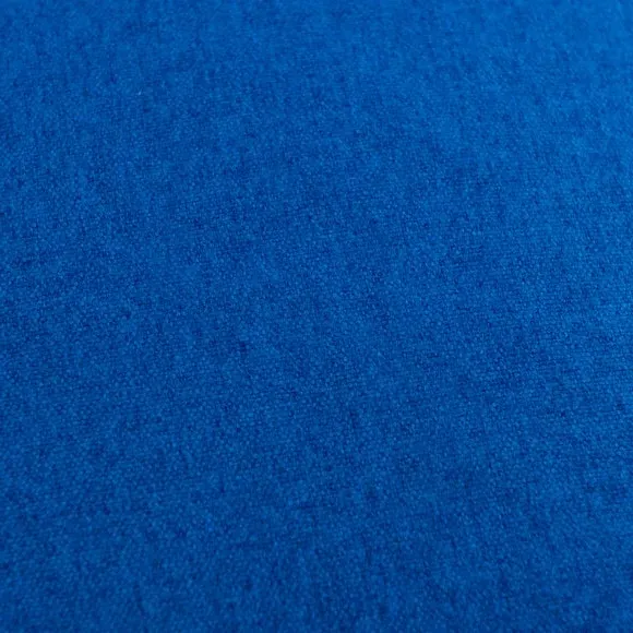 Throw Cushion with Self-Piping - Classic Blue