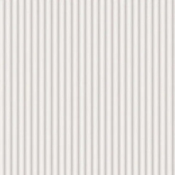 Ticking Stripe Wallpaper - Lilac
