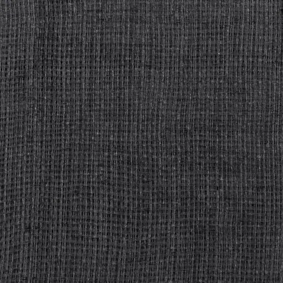 Tie Top Sheer Curtain - Black, Voile