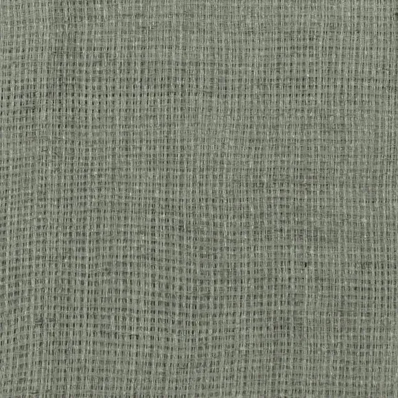Tie Top Sheer Curtain - Eucalyptus, Voile