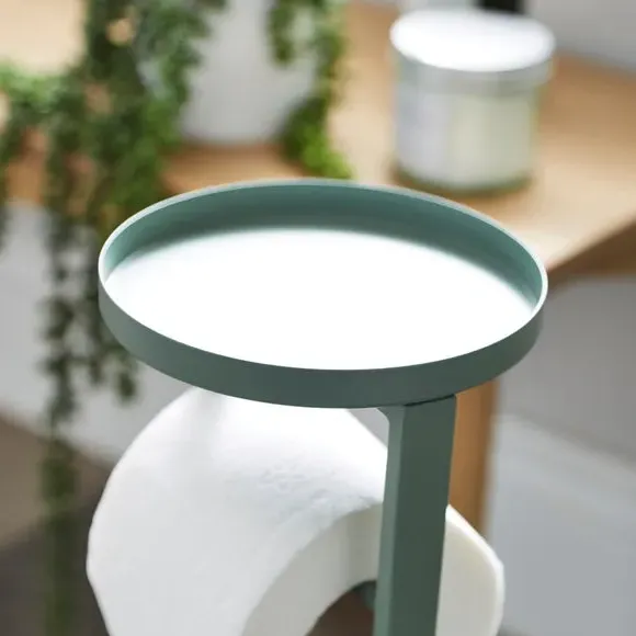Toilet Butler with Table Storage - Sage