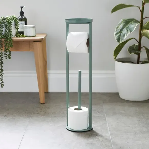 Toilet Butler with Table Storage - Sage