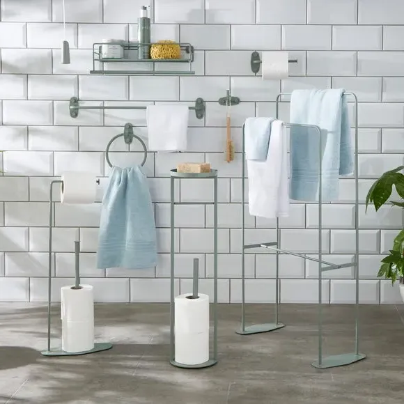 Toilet Paper Holder Stand - Sage