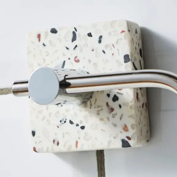 Toilet Roll Holder - Natural, Terrazzo