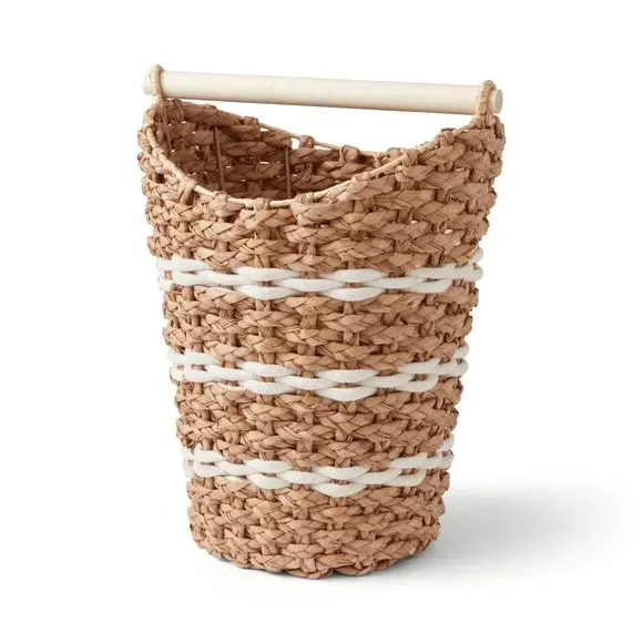 Toilet Roll Holder with Storage - White, Rush