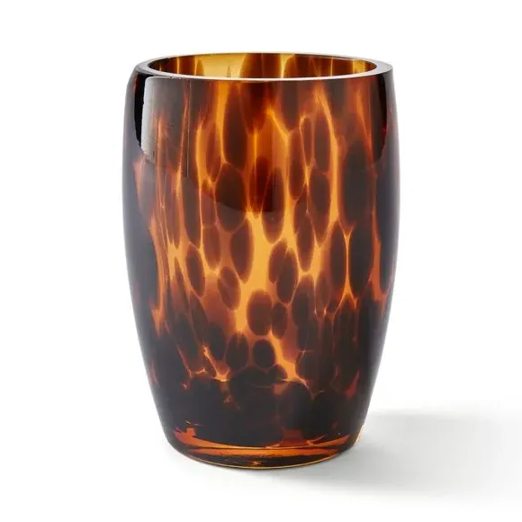 Toothbrush Holder - Brown, Glass