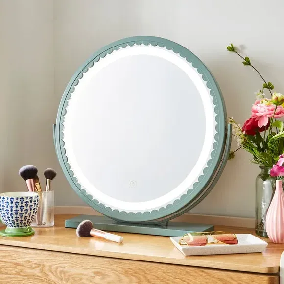 Touch Dimmable Dressing Table Mirror - Lilypad image