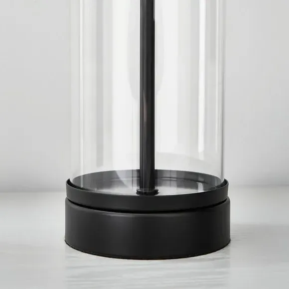 Touch Dimmable Table Lamp - Black, Glass
