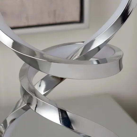 Touch Dimmable Table Lamp - Chrome, LED