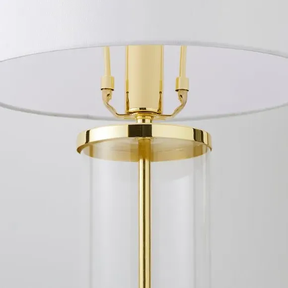 Touch Dimmable Table Lamp - Gold, Glass