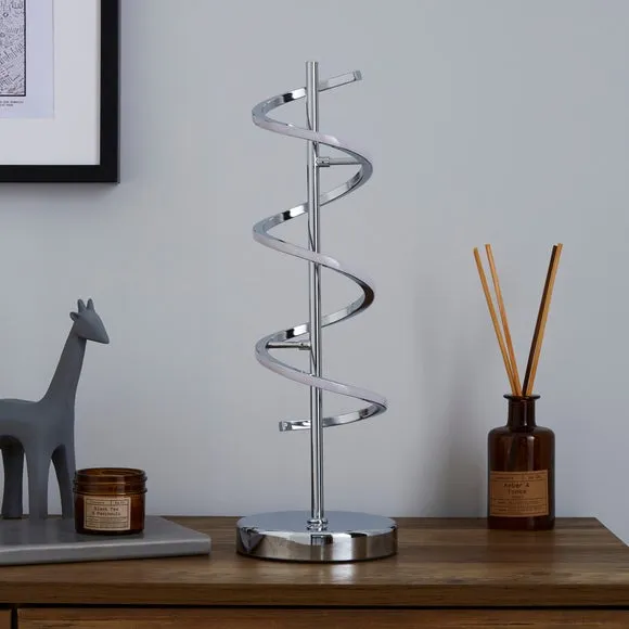 Touch Dimmable Table Lamp - Silver, Steel