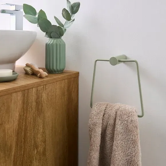 Towel Ring - Sage, Ceramic